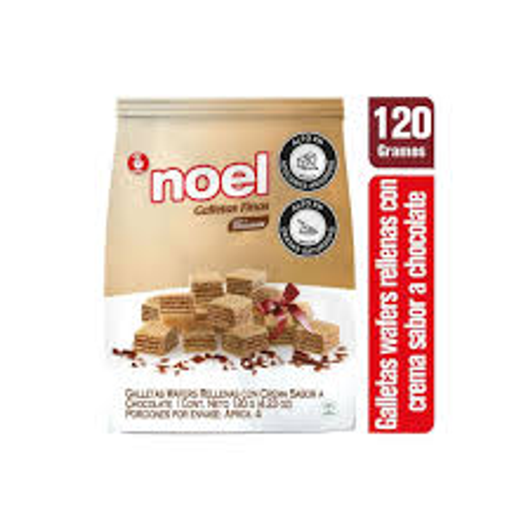 GALLETA WAFER CUBITOS NOEL*120G