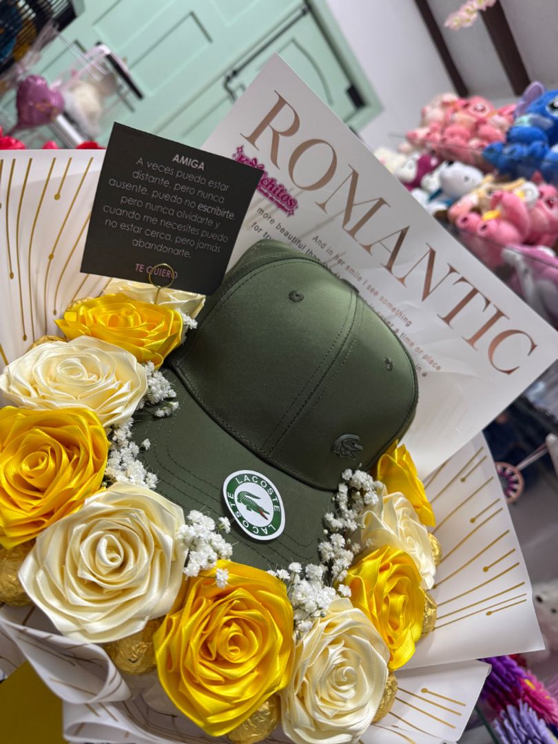 Cap flower