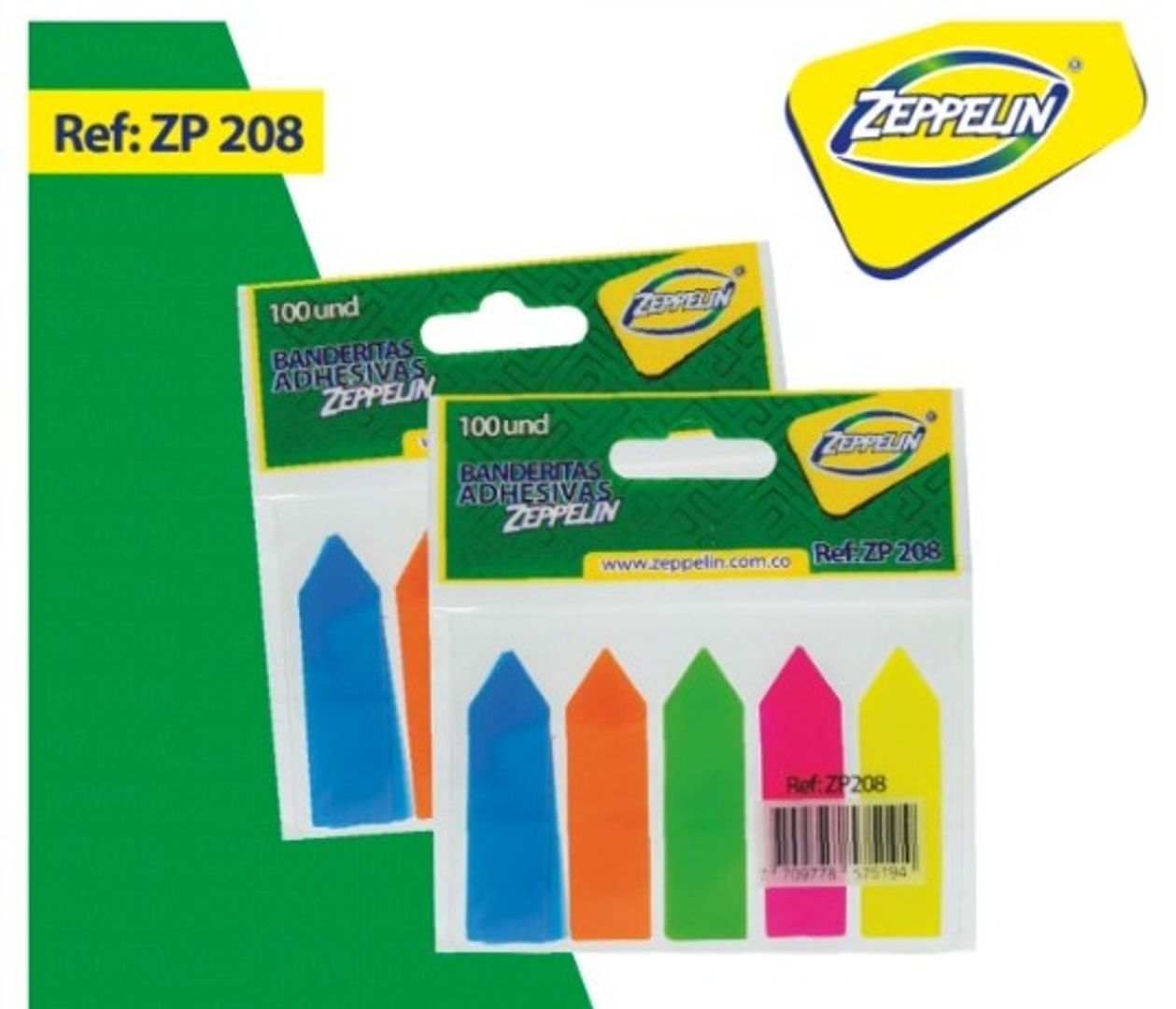 BANDERITAS ADHESIVAS X100 