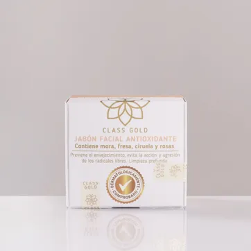 JABON FACIAL ANT PIEL GRASA 32 GR CLASS GOLD - imagen 1
