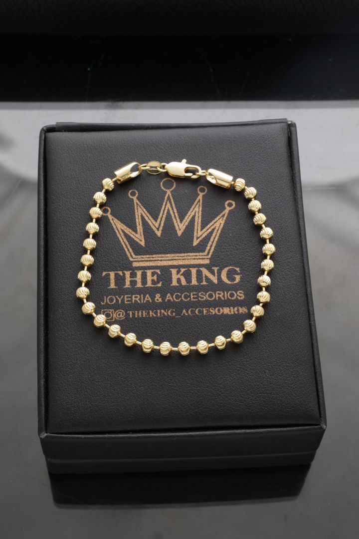 Pulsera militar diamantada 20cm o 16cm más extensor