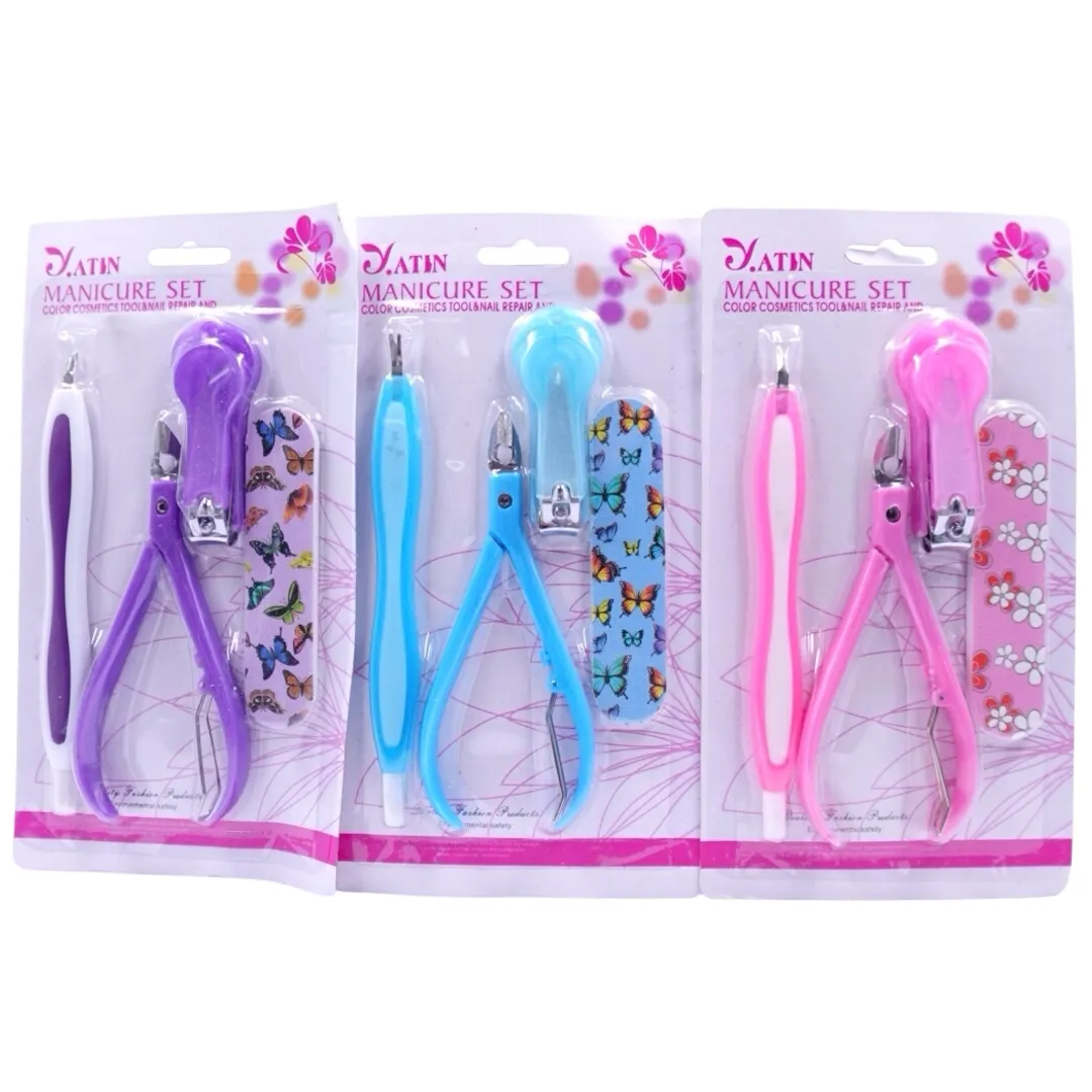 KIT MANICURE YATIN x4 REF:LD-724