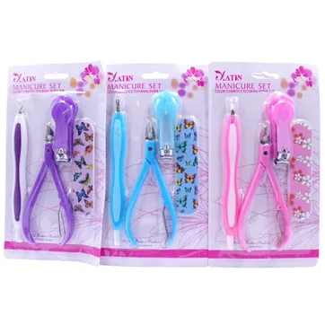 Imagen del producto KIT MANICURE YATIN x4 REF:LD-724