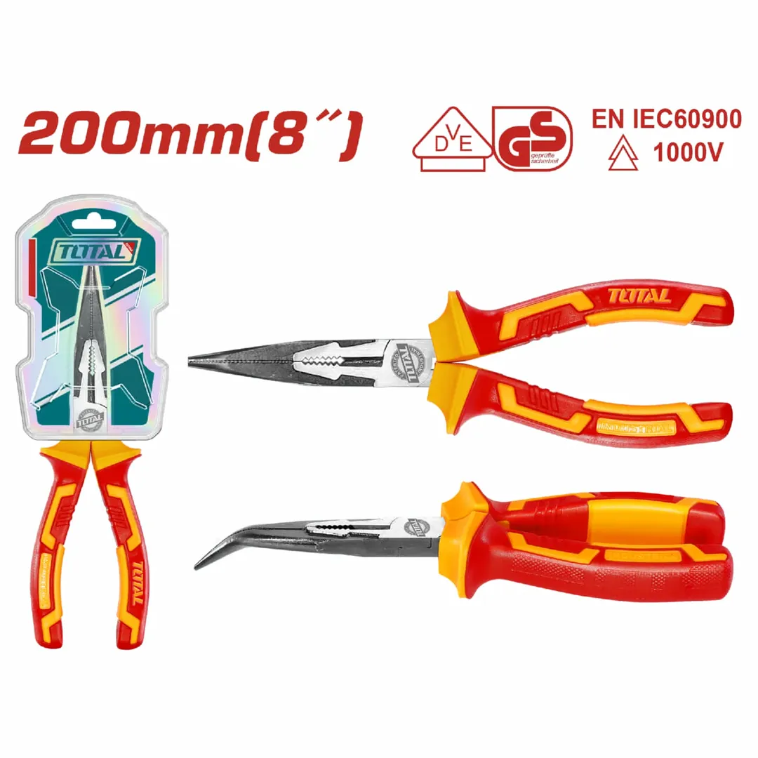 Alicate De Electricista 8" 180mm Total