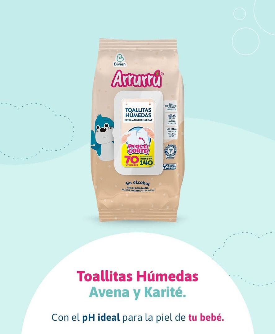 Toallas humedas arrurru
