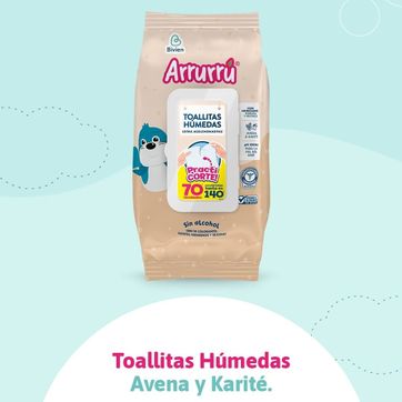 Imagen del producto Toallas humedas arrurru