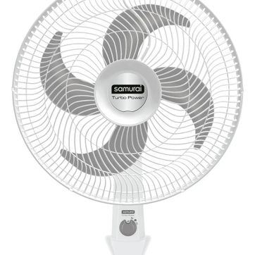 VENTILADOR SAMURAI DE PARED TURBO POWER BLANCO - imagen 1