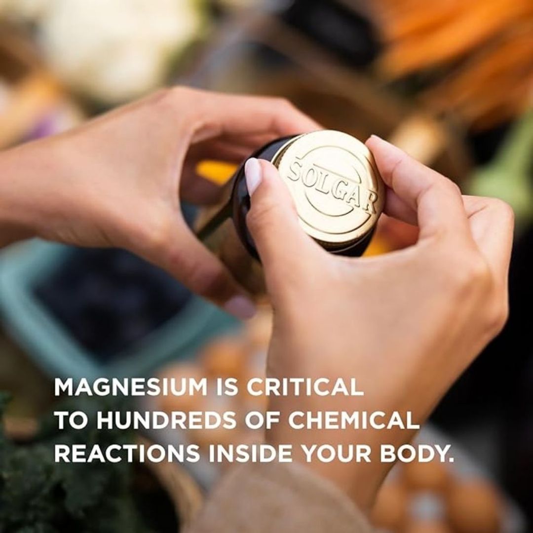 Citrato de Magnesio, 120 tabletas Solgar