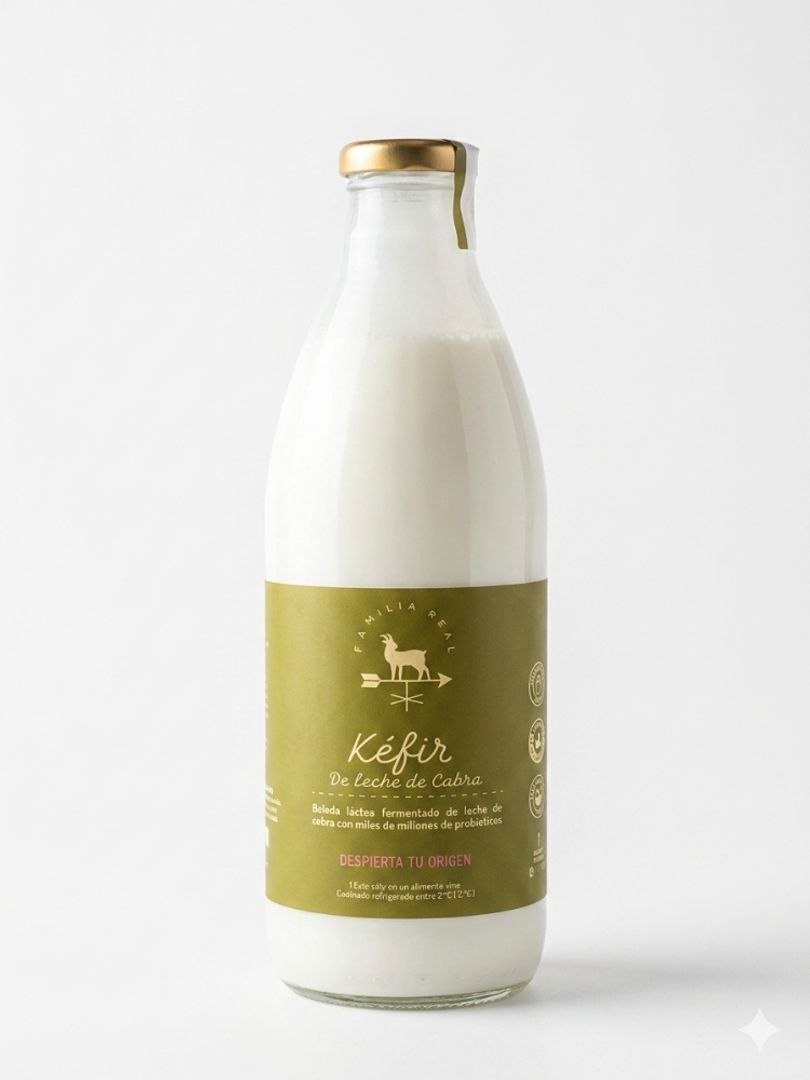 KEFIR CABRA FAMILIA REAL*1L
