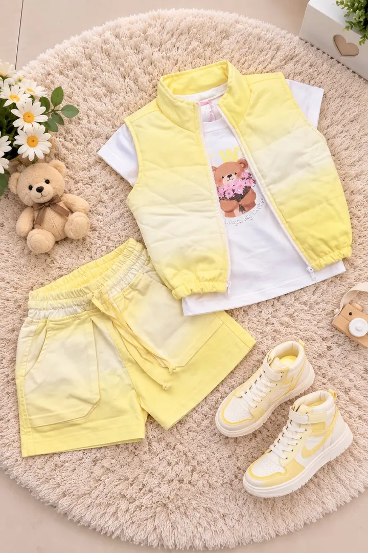 TRIO SHORT NIÑA