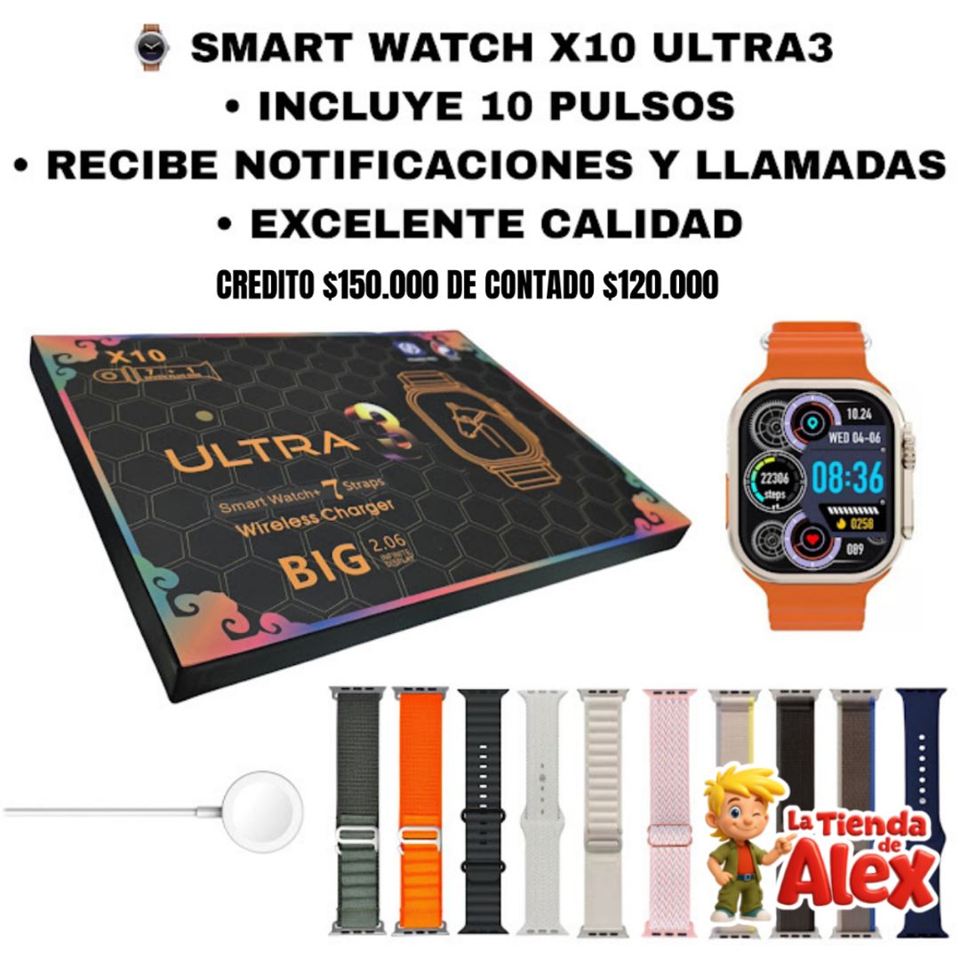 Smart Watch X10 ULTRA3.