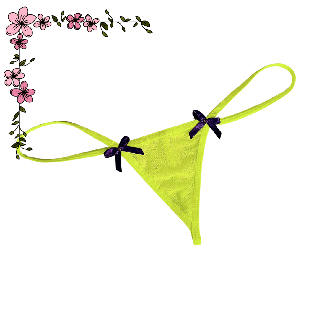 Micro Tanga hilo moños
