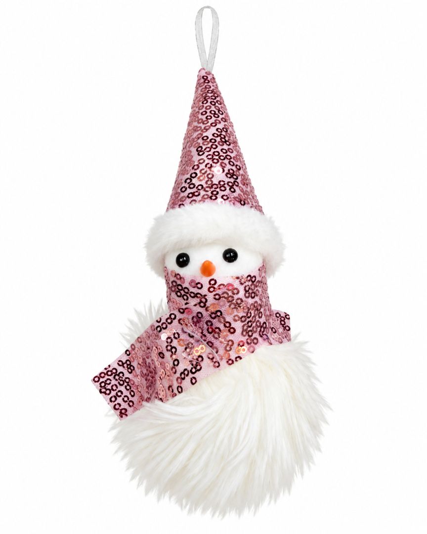 HOMBRE DE NIEVE ROSA