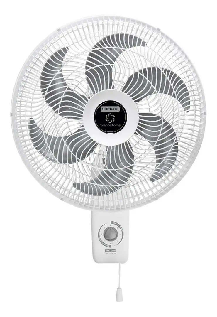 Ventilador Samurai Silence Force Pared Blanco 18" 