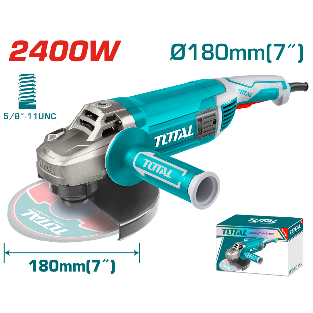 ESMERIL 7" 2400W ROSCA 5/8 110/120V