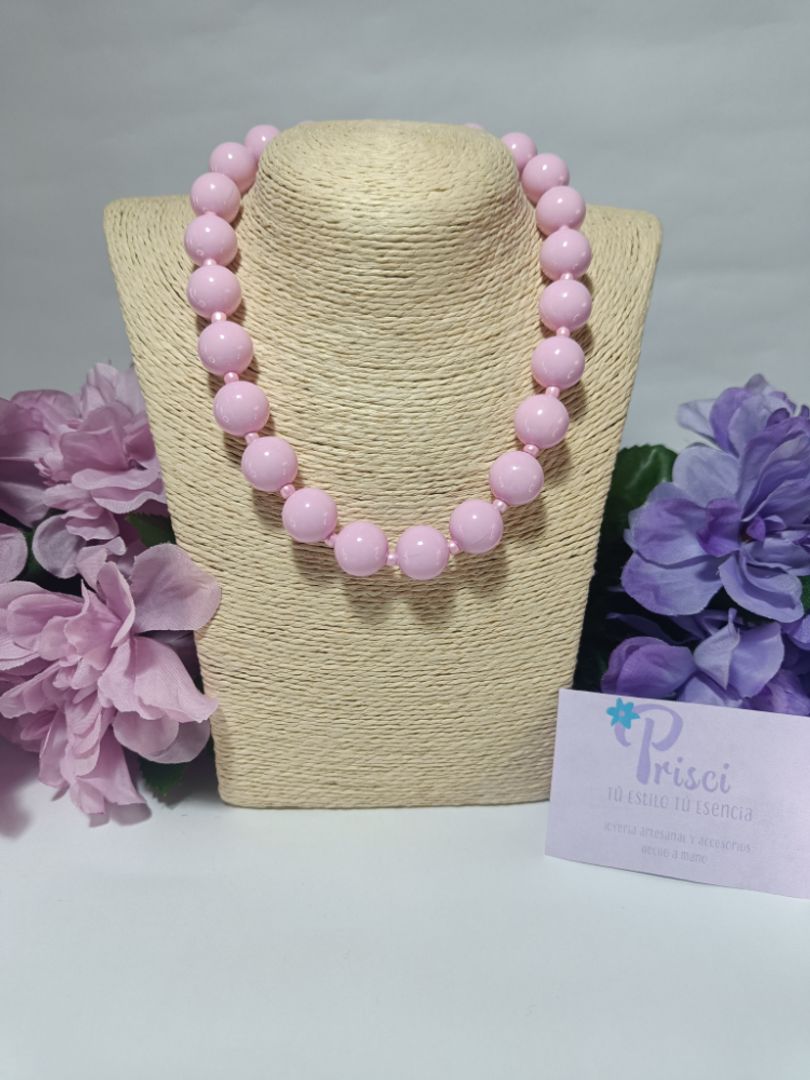Collares Bola Chicle sin dije