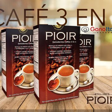 Imagen del producto PIOIR Ganoderma café 3 en 1