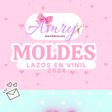 Imagen del producto Guía #1-50 Moldes para Moños Vinil 