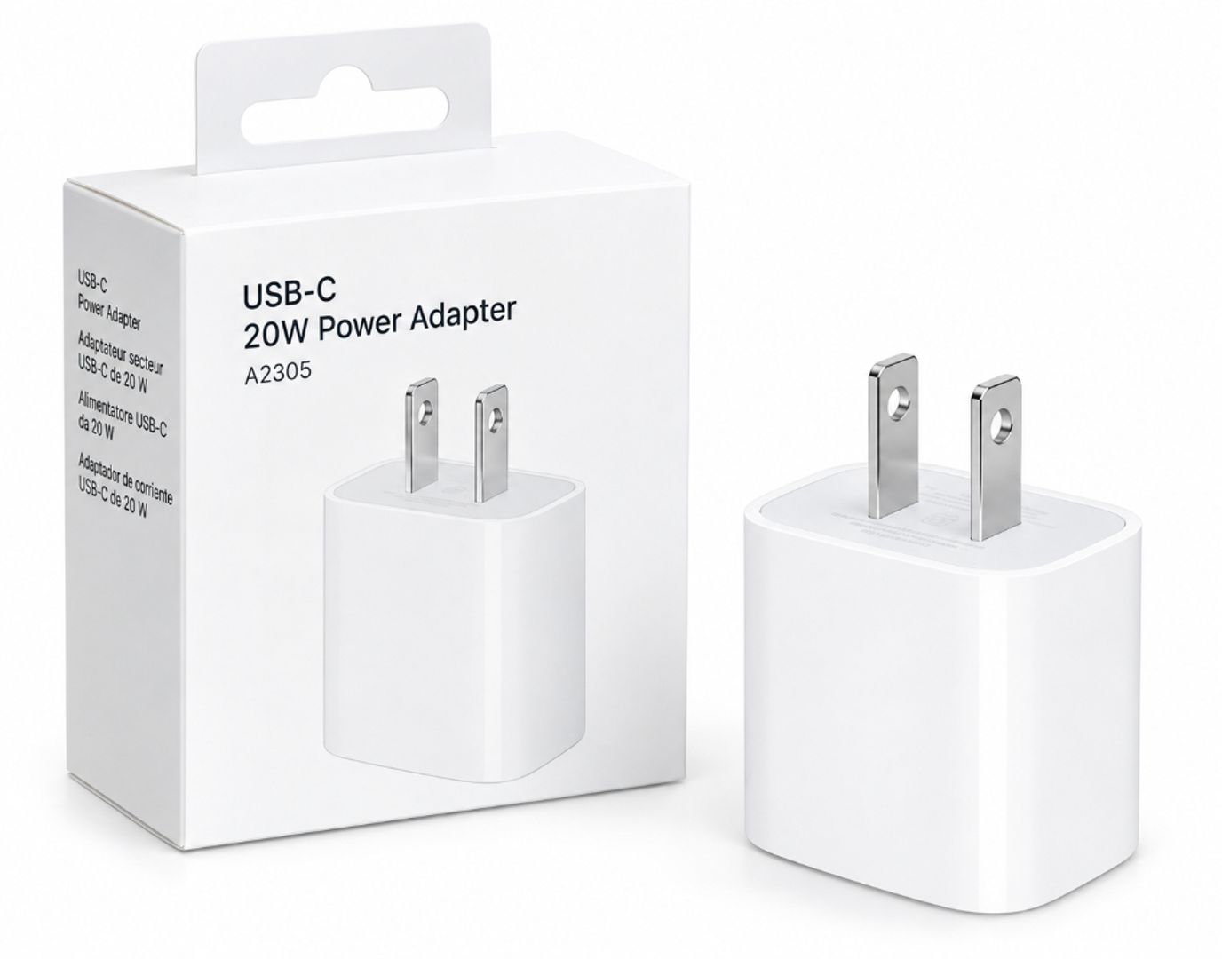 CARGADOR ADAPTER 20W Tipo - C