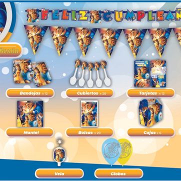 Imagen del producto DECORACIÓN LA BELLA Y LA BESTIA