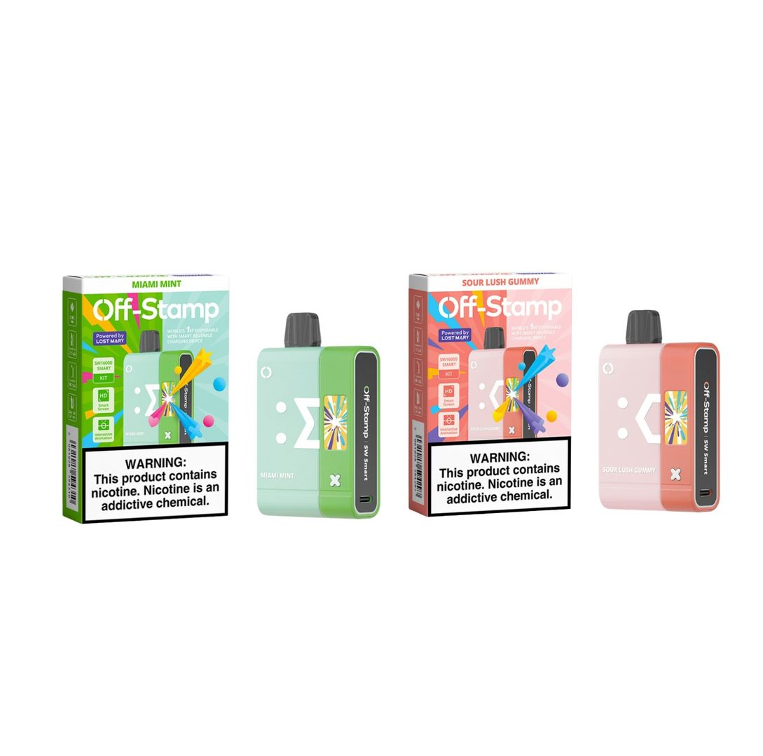 2 Off Stamp Kit 16.000 Puffs