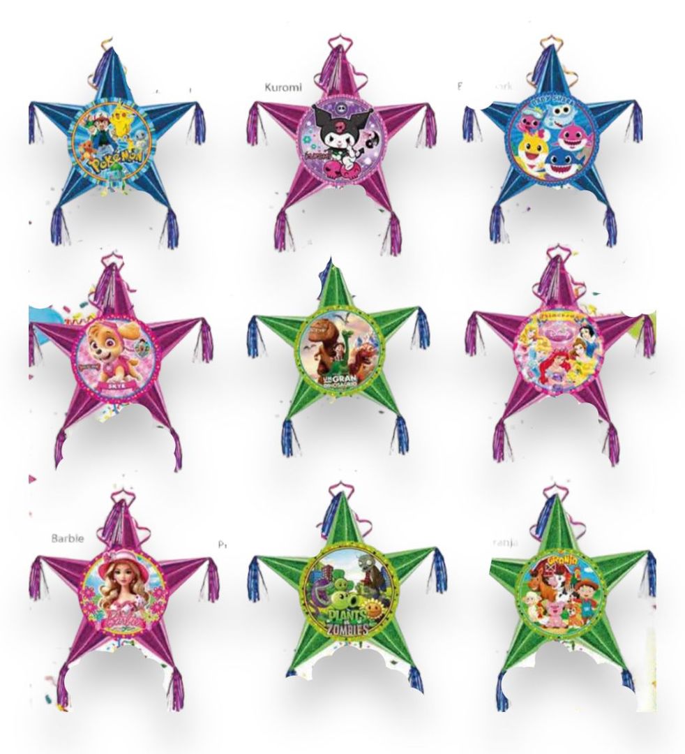 PIÑATA EN ESTRELLA 