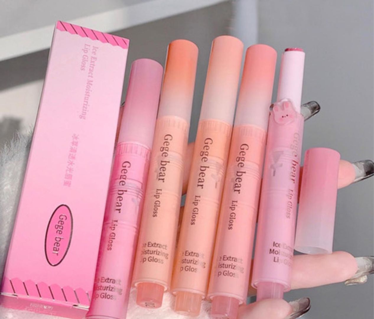 GLOSS CLASS EFECTO HÚMEDO GEGE BEAR COREAN