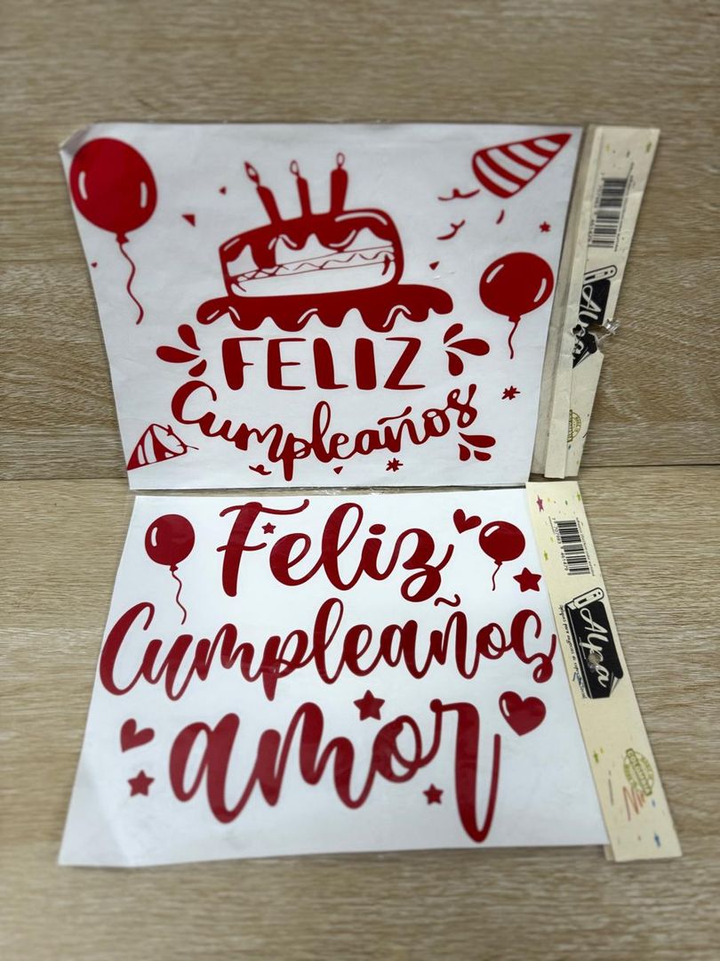 000 STICKER GRANDE "FELIZ CUMPLEAÑOS"