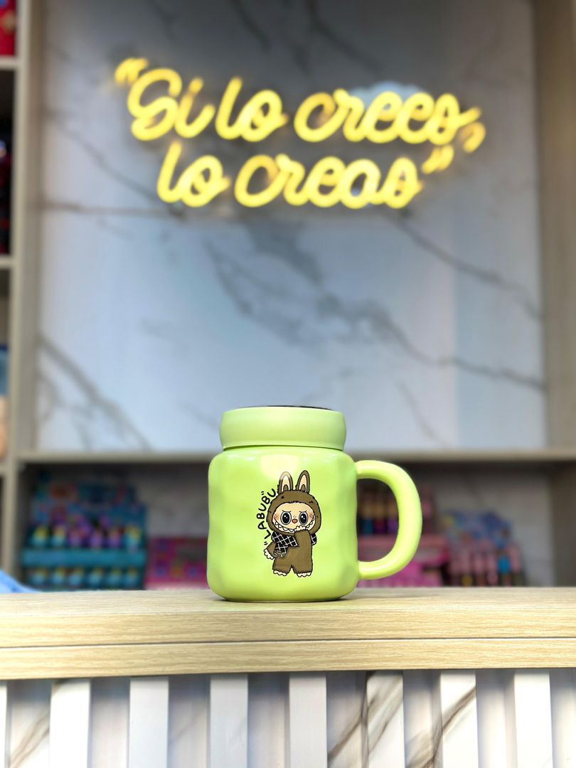 MUG TAPA ESPEJO PERSONAJES