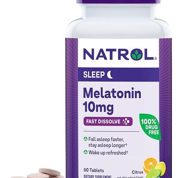 Melatonina 10mg 60tab de disolución rápida Natrol  - imagen 1
