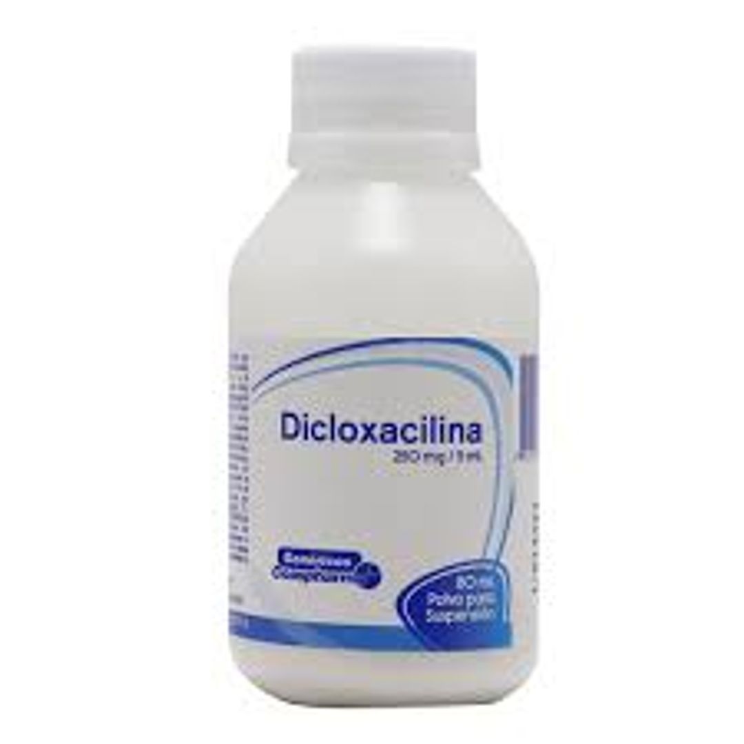 DICLOXACILINA SUSP 250MG COASPHARMA X 80 ML