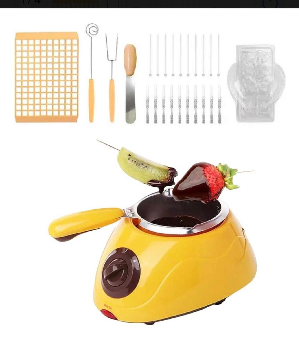 OLLA FUSION DE CHOCOLATE CON MOLDES