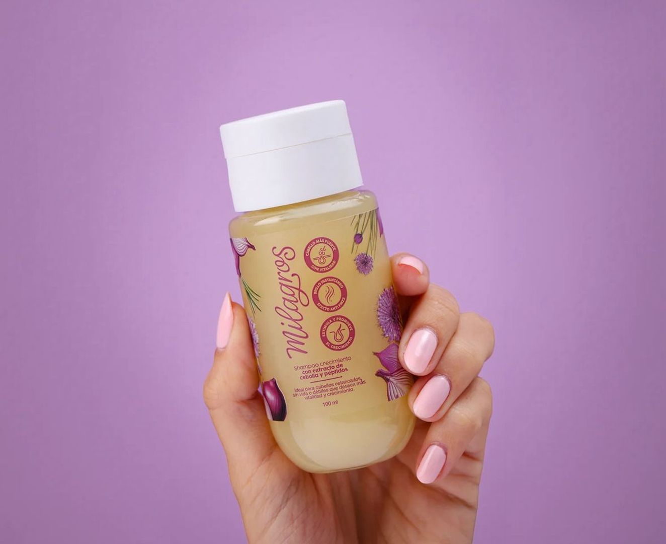 Mini Shampoo Crecimiento Con Extracto de Cebolla y Péptidos