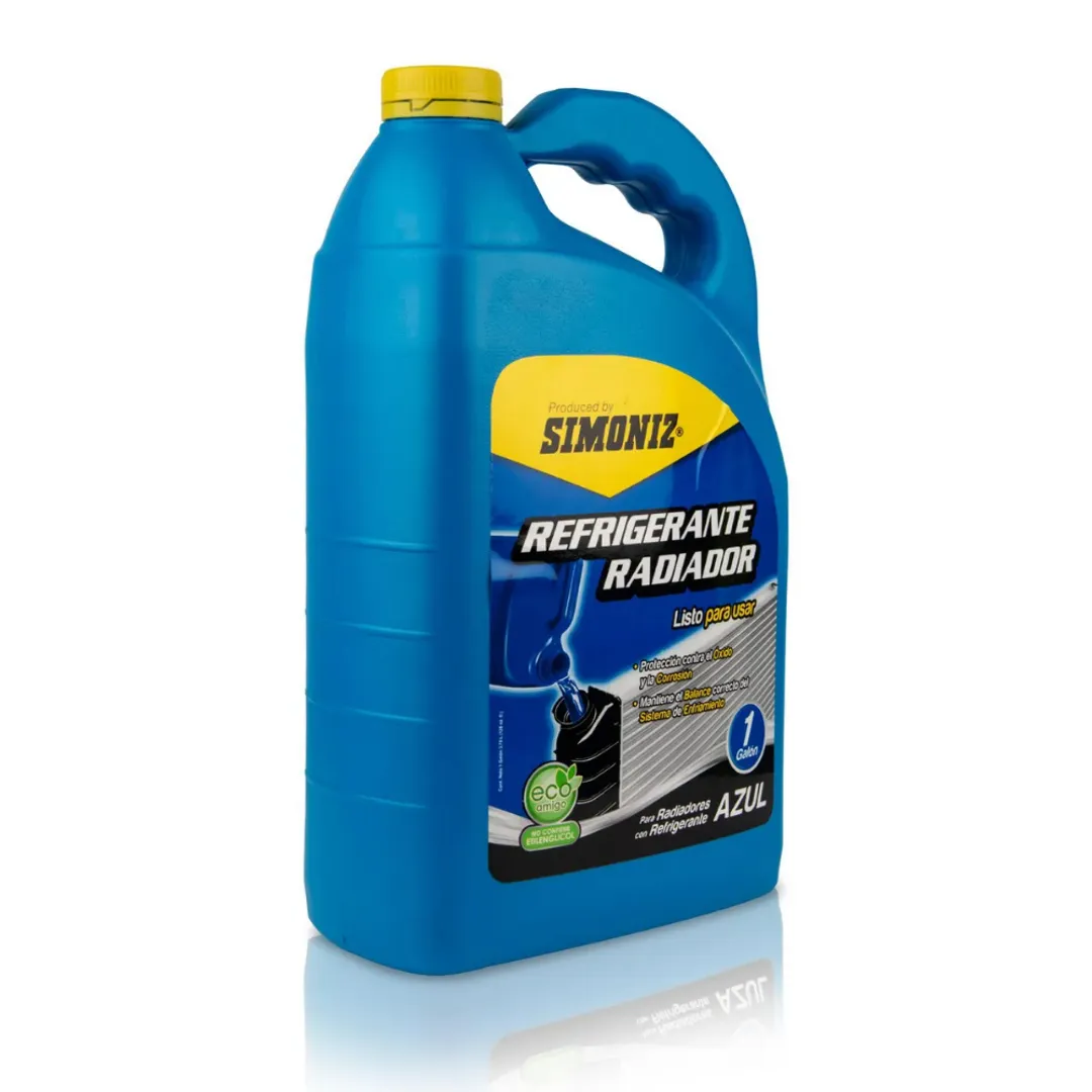 Refrigerante azul Simoniz 1 Galón 