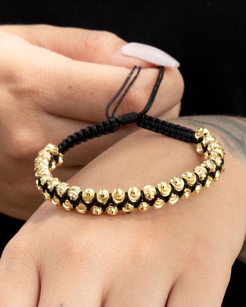 Manilla zigzag 4mm diamantado 