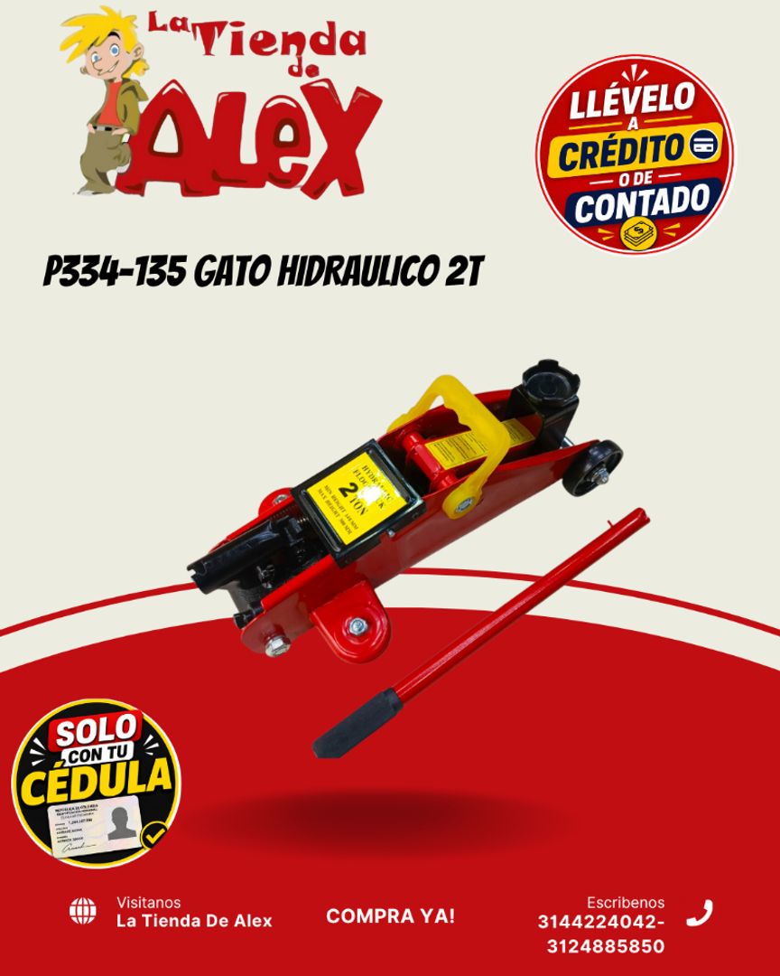 P334-135 GATO HIDRAULICO 2T