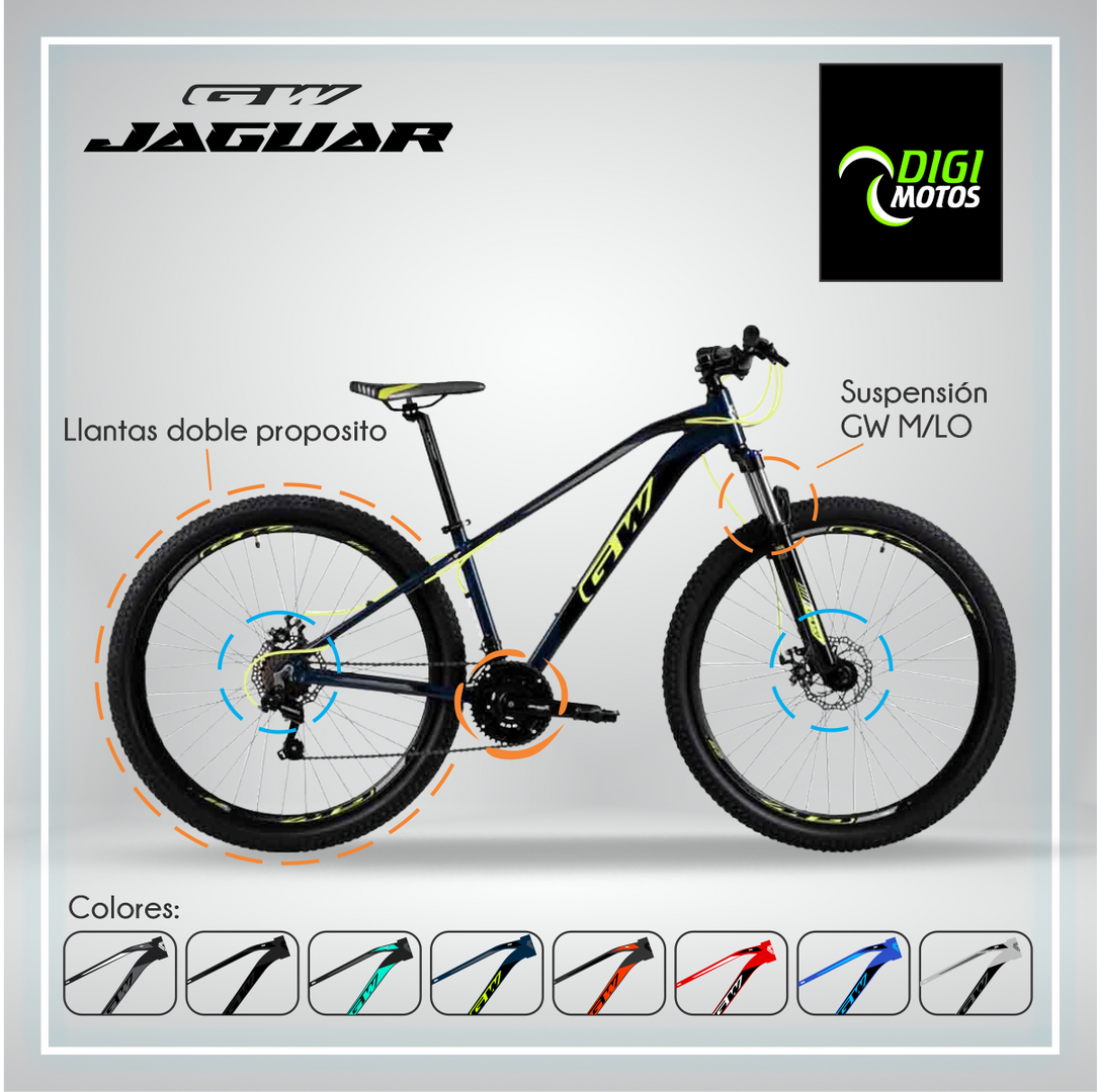 JAGUAR 7 VELOCIDADES FRENO MECANICO