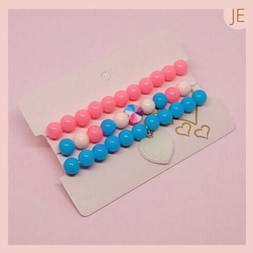 Imagen del producto Infantil: Lindo set de pulseras Balin colores 