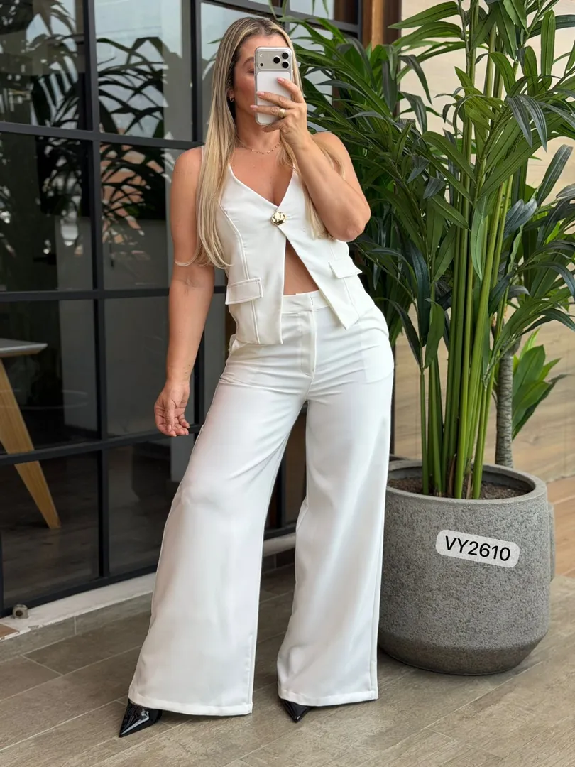 SET CHALECO Y PANTALON ALKALA VY2610