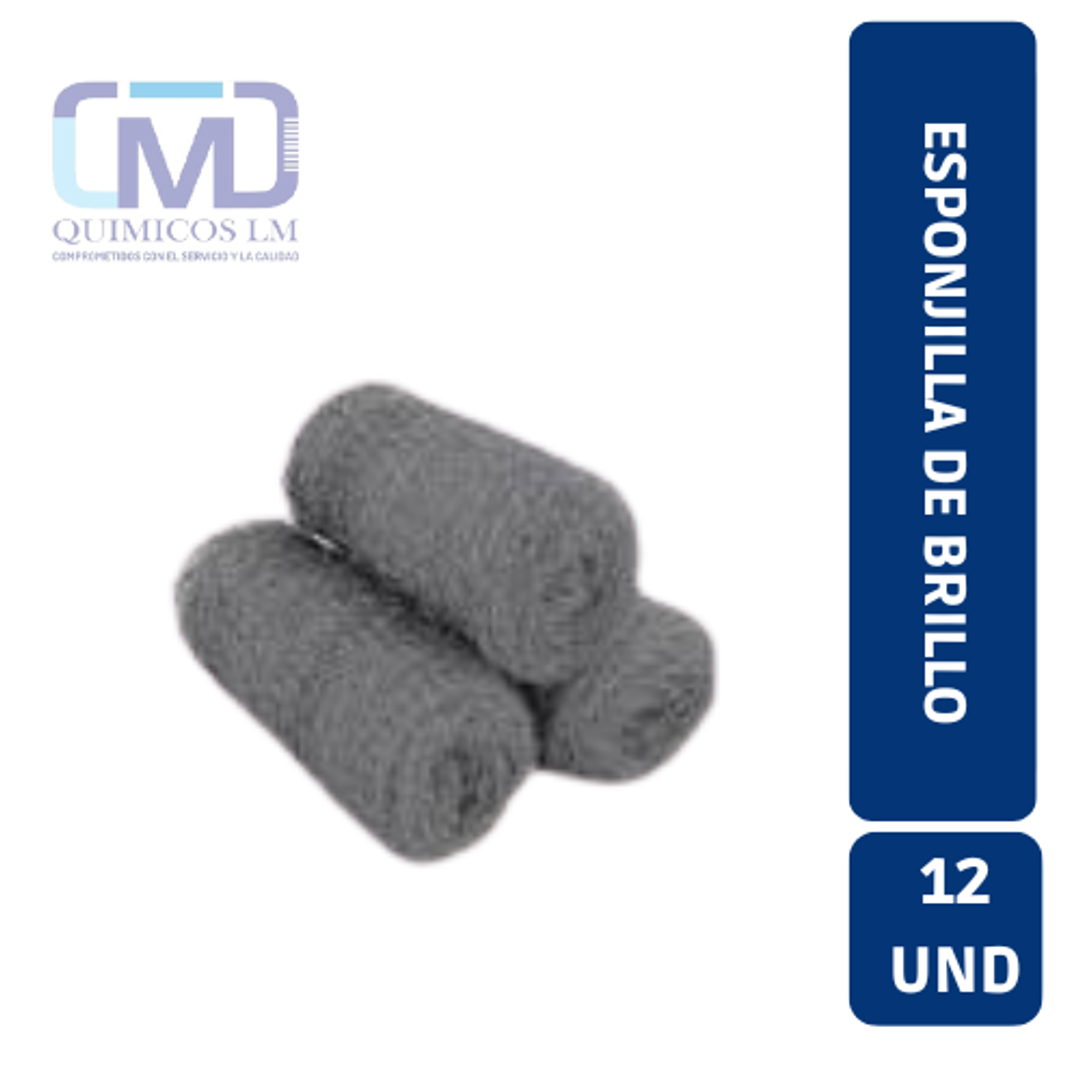 ESPONJILLA DE BRILLO X 12 UND 