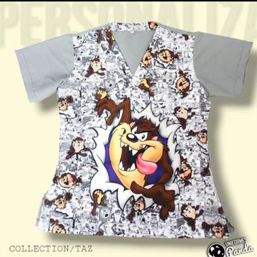 Imagen del producto Uniforme antifluido estampado en frente