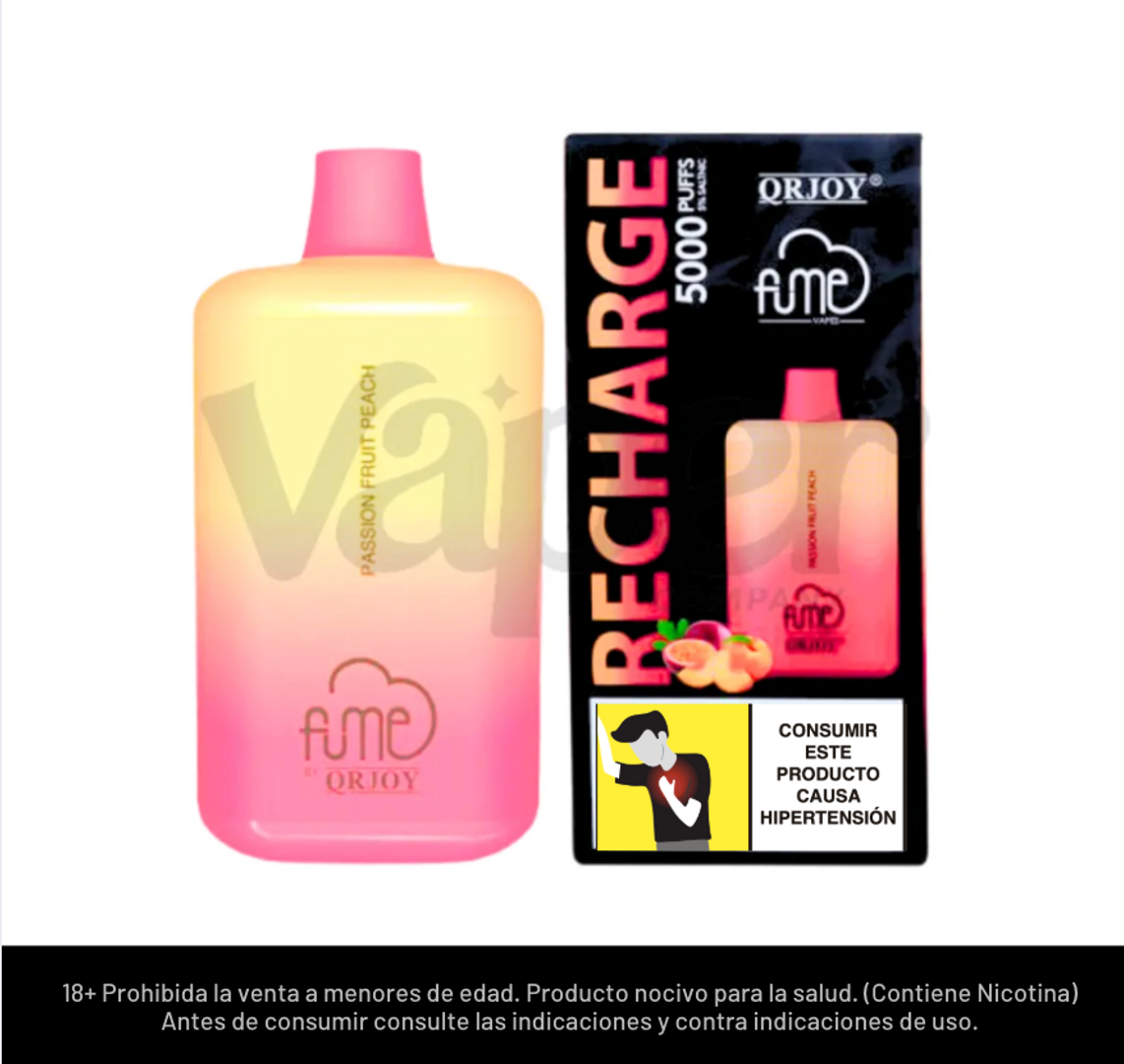 Fume Recharge PassionFruit Peach 5000 Puffs