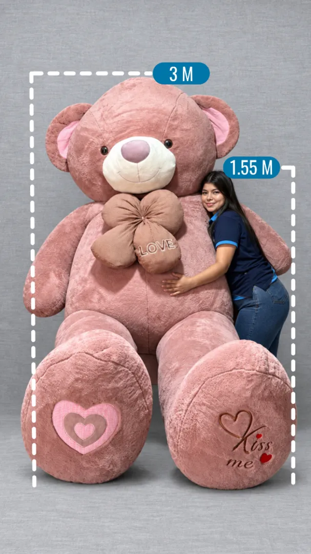 OSO PATAS LARGAS CON MOÑO 3 METROS