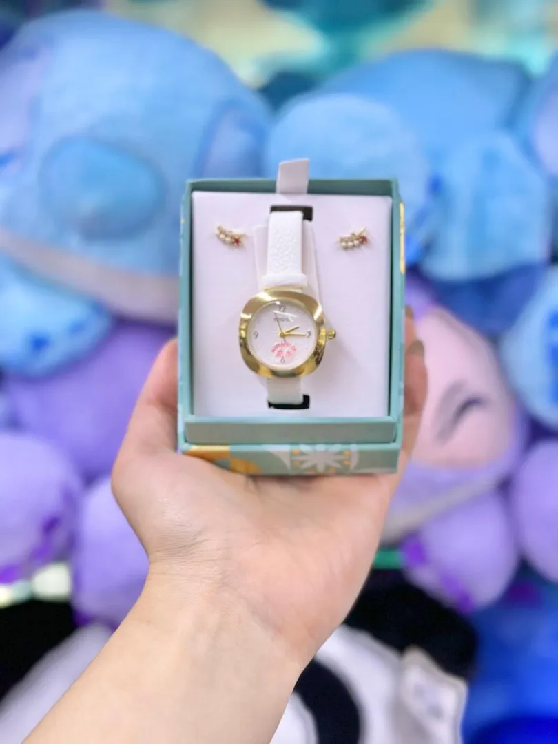RELOJ ARETES 
