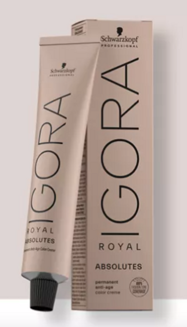 TINTE IGORA ROYAL 6-80 RUBIO OSCURO ROJO NATURAL