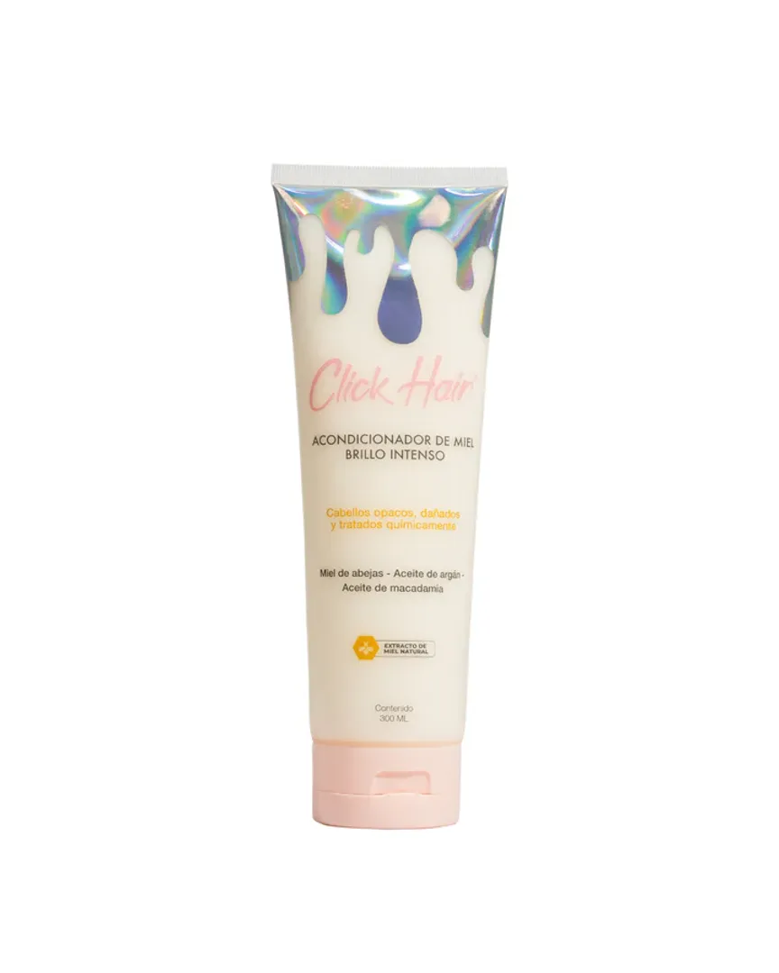 ACONDICIONADOR DE MIEL BRILLO INTENSO 300ML CLICK HAIR