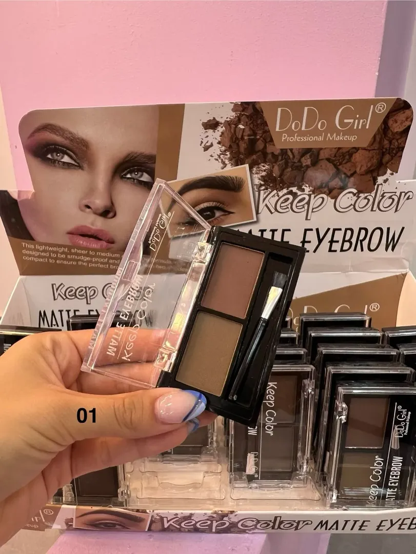 Paleta para cejas matte eyebrow Do Do Girl BP008