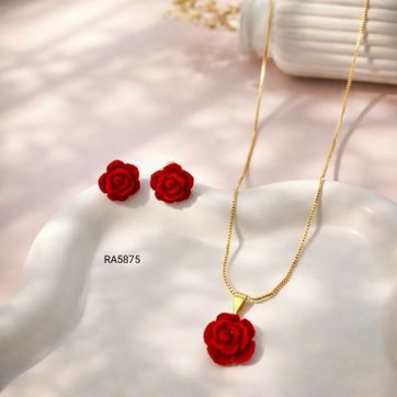 SET CADENA ROSA - imagen 1