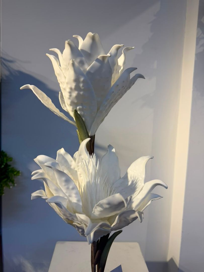 FLOR BLANCA X 2 ESPUMADO
