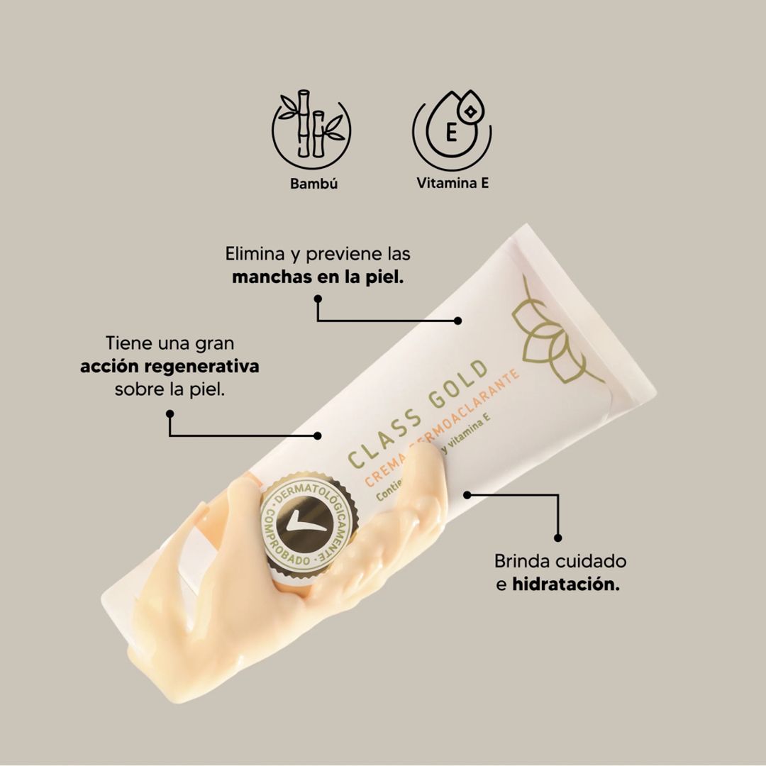 CREMA DERMOACLARANTE 120 ML CLASS GOLD